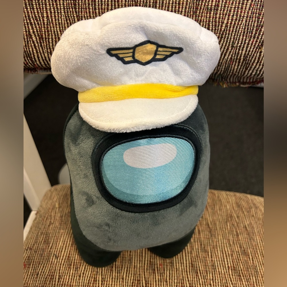 Toikido Among Plush Toy with Captain Hat